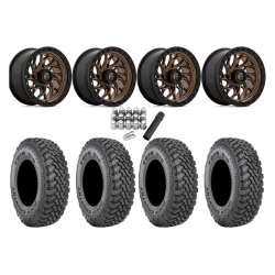 Toyo Open Country SxS M/T 32x9.5-R15 Tires on Fuel Runner Matte Bronze Wheels Toyo Open Country SxS M/T 32x9.5-R15 Tires on Fuel Runner Matte Bronze Wheels