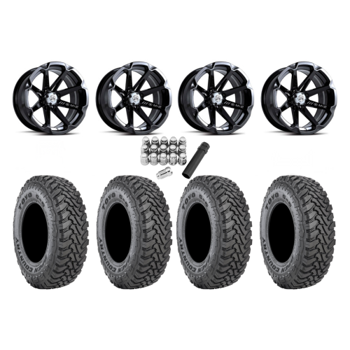 Toyo Open Country SxS M/T 32x9.5-R15 Tires on MSA M12 Diesel Wheels