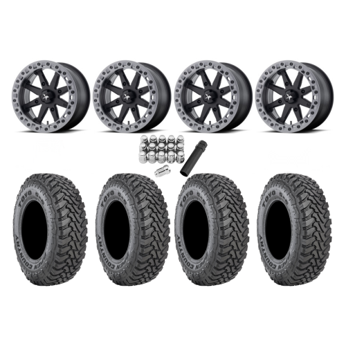 Toyo Open Country SxS M/T 32x9.5-R15 Tires on MSA M31 Lok2 Beadlock Wheels