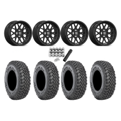 Toyo Open Country SxS M/T 32x9.5-R15 Tires on V03 Gloss Black Wheels Toyo Open Country SxS M/T 32x9.5-R15 Tires on V03 Gloss Black Wheels