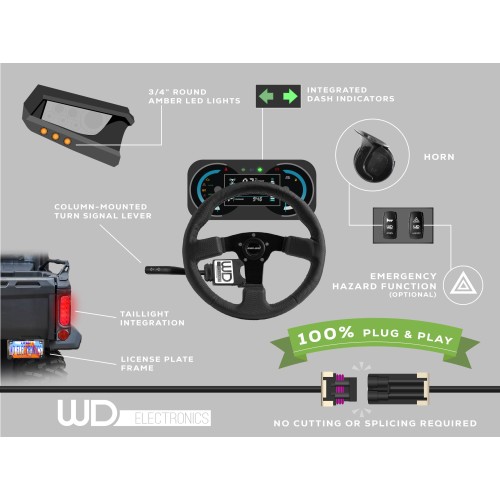 WD Electronics Polaris RZR Pro R, Pro S, Pro XP (2025+) 6-LED Turn Signal Kit WD Electronics Polaris RZR Pro R, Pro S, Pro XP (2025+) 6-LED Turn Signal Kit