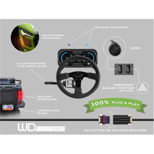 WD Electronics Kawasaki Teryx H2 (2026+) 6-LED Turn Signal Kit WD Electronics Kawasaki Teryx H2 (2026+) 6-LED Turn Signal Kit