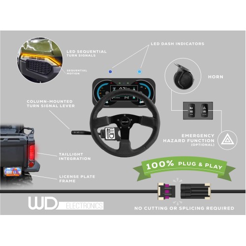 WD Electronics Polaris Ranger 500 (2026+) Sequential Turn Signal Kit WD Electronics Polaris Ranger 500 (2026+) Sequential Turn Signal Kit