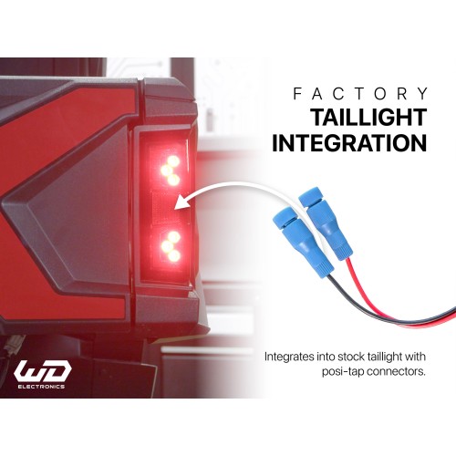 WD Electronics Universal Signal Pro 6-LED (Integrated Rear) Turn Signal Kit