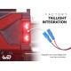 WD Electronics Universal Signal Pro 6-LED (Integrated Rear) Turn Signal Kit