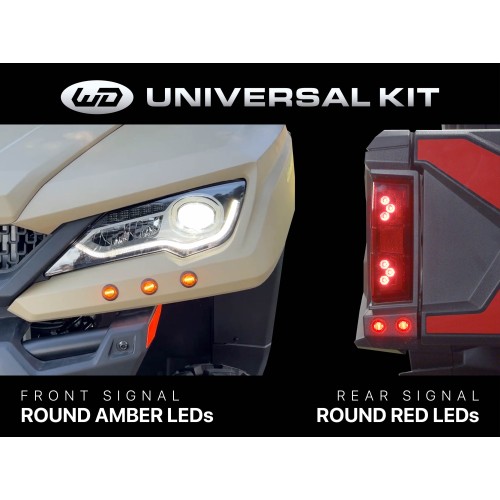 WD Electronics Universal Signal Pro 6-LED (Independent Rear) Turn Signal Kit WD Electronics Universal Signal Pro 6-LED (Independent Rear) Turn Signal Kit