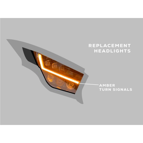 WD Electronics Kawasaki KRX (2020+) Signal Pro Replacement Headlights Turn Signal Kit WD Electronics Kawasaki KRX (2020+) Signal Pro Replacement Headlights Turn Signal Kit