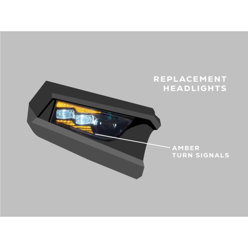 WD Electronics Polaris RZR Turbo S (2018-2022) Signal Pro Replacement Headlights Turn Signal Kit WD Electronics Polaris RZR Turbo S (2018-2022) Signal Pro Replacement Headlights Turn Signal Kit