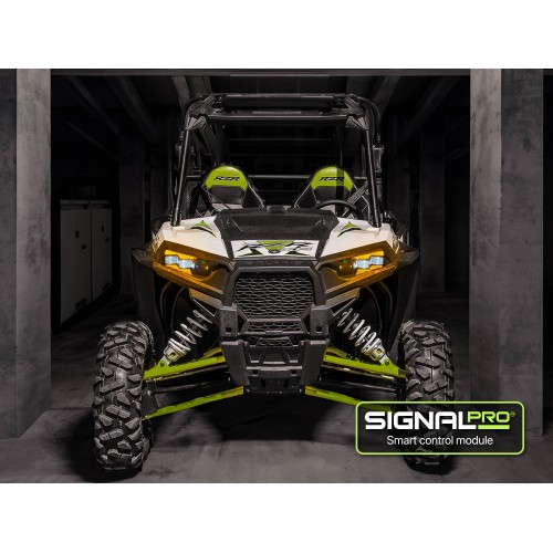 WD Electronics Polaris RZR XP 1000 (2014) Signal Pro Replacement Headlights Turn Signal Kit