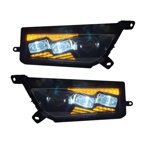 WD Electronics Polaris RZR Turbo S (2018-2022) Signal Pro COMBO: Headlights + Fangs Turn Signal Kit WD Electronics Polaris RZR Turbo S (2018-2022) Signal Pro COMBO: Headlights + Fangs Turn Signal Kit