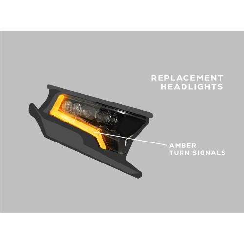 WD Electronics Polaris RZR XP 1000 (2024+) Signal Pro Replacement Headlights Turn Signal Kit WD Electronics Polaris RZR XP 1000 (2024+) Signal Pro Replacement Headlights Turn Signal Kit