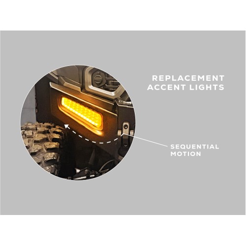 WD Electronics Polaris Ranger XD 1500 Ultimate (2024+) Signal Pro Auxiliary Lights Turn Signal Kit WD Electronics Polaris Ranger XD 1500 Ultimate (2024+) Signal Pro Auxiliary Lights Turn Signal Kit