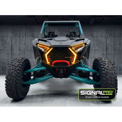 WD Electronics Polaris RZR Pro R, Pro S, Pro XP (2025+) Signal Pro Combo Fangs + Sequential Turn Signal Kit WD Electronics Polaris RZR Pro R, Pro S, Pro XP (2025+) Signal Pro Combo Fangs + Sequential Turn Signal Kit