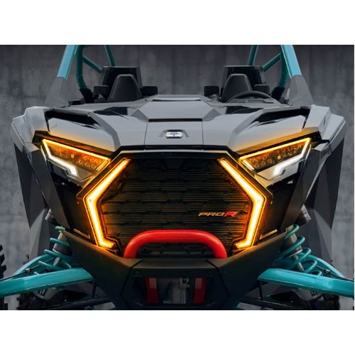 WD Electronics Polaris RZR Pro R, Pro S, Pro XP (2025+) Signal Pro Combo Fangs + Sequential Turn Signal Kit WD Electronics Polaris RZR Pro R, Pro S, Pro XP (2025+) Signal Pro Combo Fangs + Sequential Turn Signal Kit