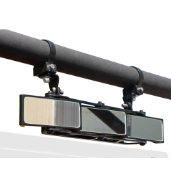 SuperATV 3 Panel Rear View Mirror with 1.75" Clamps