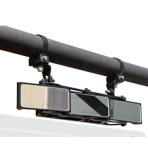 SuperATV 3 Panel Rear View Mirror with 1.75" Clamps SuperATV 3 Panel Rear View Mirror with 1.75" Clamps