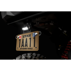 Universal Lighted License Plate Holder