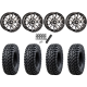 Tusk Terrabite 30x10-14 Radial Tires on HL21 Machined Wheels