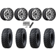 Tusk Terrabite 30x10-14 Radial Tires on MSA M45 Portal Machined Wheels