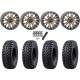 Tusk Terrabite 33x10-15 Radial Tires on ST-3 Bronze Wheels Tusk Terrabite 33x10-15 Radial Tires on ST-3 Bronze Wheels