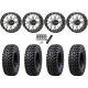 Tusk Terrabite 28x10-14 Radial Tires on ST-3 Machined Wheels Tusk Terrabite 28x10-14 Radial Tires on ST-3 Machined Wheels