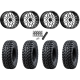 Tusk Terrabite 32x10-16 Radial Tires on MSA M38 Brute Machined Wheels