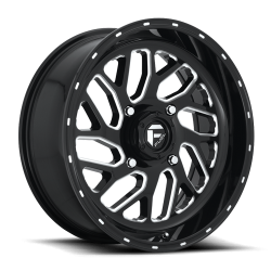 Fuel Off-Road Triton Gloss Black & Milled 18x7 Fuel Off-Road Triton Gloss Black & Milled 18x7