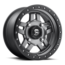 Fuel Off-Road Anza D558 Matte Anthracite w/ Black Ring 15x7 Wheel/Rim