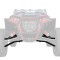 Polaris RZR Turbo S High Clearance 1.5" Offset A-Arms