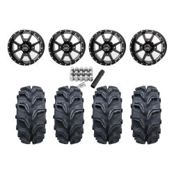 Interco Vampire 2 25x8-12 & 25x10-12 Tires on Frontline 556 Gloss Black Wheels Interco Vampire 2 25x8-12 & 25x10-12 Tires on Frontline 556 Gloss Black Wheels