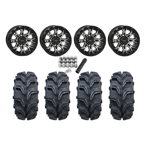 Interco Vampire 2 25x8-12 & 25x10-12 Tires on ST-6 Machined Wheels Interco Vampire 2 25x8-12 & 25x10-12 Tires on ST-6 Machined Wheels