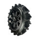 Quadboss QBT680 40x9.5-24 Tires on ST-7 Gloss Black and Milled (24x9) Wheels Quadboss QBT680 40x9.5-24 Tires on ST-7 Gloss Black and Milled (24x9) Wheels