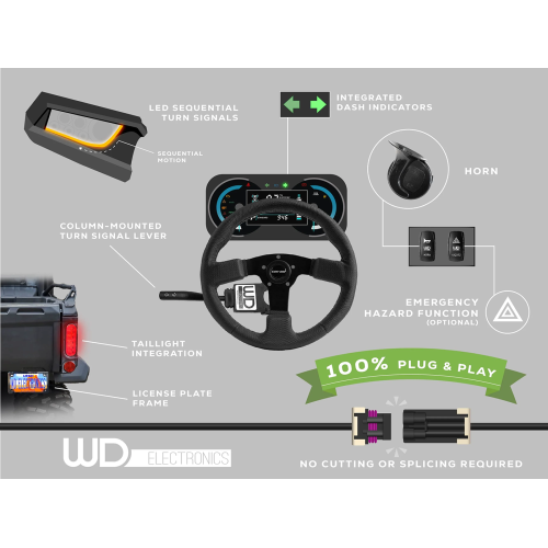 WD Electronics Honda Talon (2022+) Sequential Turn Signal Kit WD Electronics Honda Talon (2022+) Sequential Turn Signal Kit
