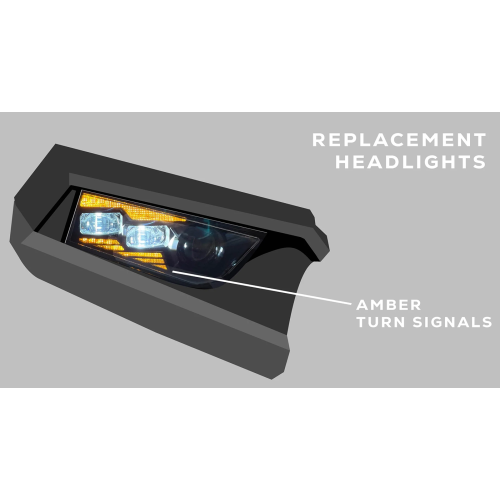 WD Electronics Polaris RZR XP 2014 - Replacement Headlights Turn Signal Kit WD Electronics Polaris RZR XP 2014 - Replacement Headlights Turn Signal Kit