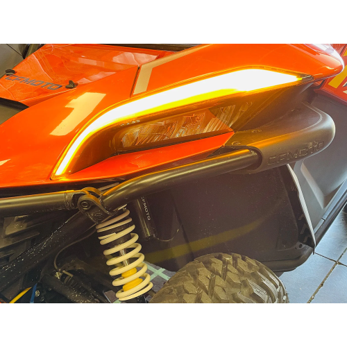 WD Electronics CFMoto Zforce 950 H.O. Headlight Integration Turn Signal Kit WD Electronics CFMoto Zforce 950 H.O. Headlight Integration Turn Signal Kit