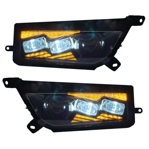 WD Electronics Polaris RZR Trail (2021-2025) Replacement Headlights and Fangs Turn Signal Kit