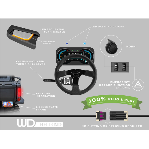 WD Electronics Arctic Cat Wildcat Sequential Turn Signal Kit WD Electronics Arctic Cat Wildcat Sequential Turn Signal Kit
