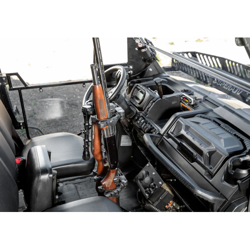 Can-Am Defender Floor-Mounted Gun Holder Can-Am Defender Floor-Mounted Gun Holder