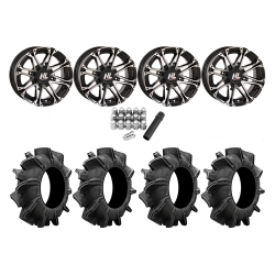 Assassinator Mud Tires 28x10-14 on HL3 Machined Wheels