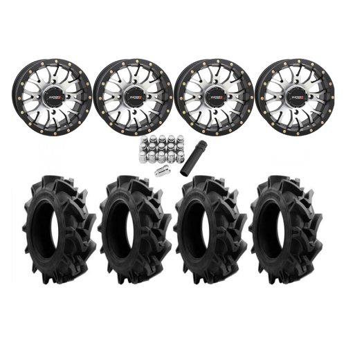 EFX Motohavok 31x8.5-14 Tires on ST-3 Machined Wheels EFX Motohavok 31x8.5-14 Tires on ST-3 Machined Wheels