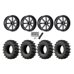 EFX MotoSlayer 32x9.5-18 Tires on Fuel Maverick Wheels EFX MotoSlayer 32x9.5-18 Tires on Fuel Maverick Wheels