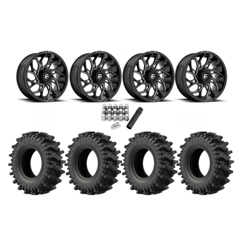 EFX MotoSlayer 32x9.5-18 Tires on Fuel Runner Wheels EFX MotoSlayer 32x9.5-18 Tires on Fuel Runner Wheels