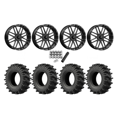 EFX MotoSlayer 32x9.5-18 Tires on MSA M35 Bandit Wheels