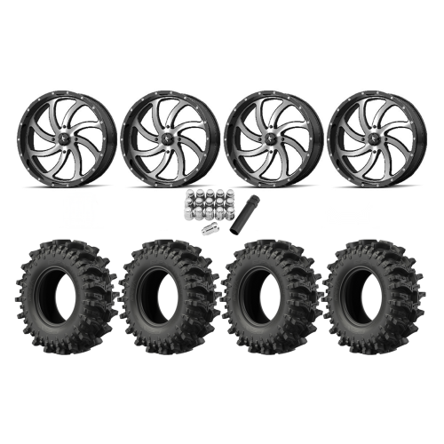 EFX MotoSlayer 32x9.5-18 Tires on MSA M36 Switch Machined Wheels EFX MotoSlayer 32x9.5-18 Tires on MSA M36 Switch Machined Wheels