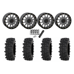 Frontline ACP 28x10-14 Tires on SB-5 Gunmetal Grey Beadlock Wheels Frontline ACP 28x10-14 Tires on SB-5 Gunmetal Grey Beadlock Wheels