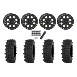 Frontline ACP 28x10-14 Tires on SB-7 Matte Black Beadlock Wheels Frontline ACP 28x10-14 Tires on SB-7 Matte Black Beadlock Wheels