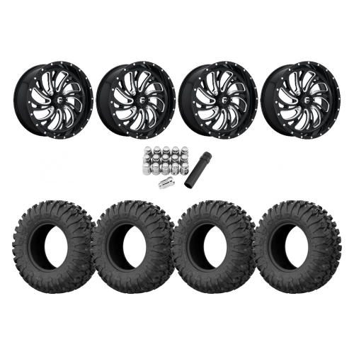 EFX Motoclaw 35x10-20 Tires on Fuel Kompressor Wheels