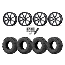 EFX Motoclaw 33x10-18 Tires on MSA M12 Diesel Wheels EFX Motoclaw 33x10-18 Tires on MSA M12 Diesel Wheels