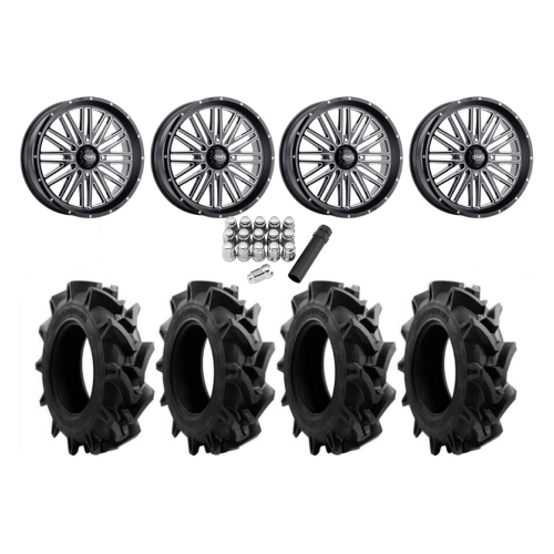 EFX Motohavok 42x8.5-24 Tires on ITP Momentum Milled Wheels