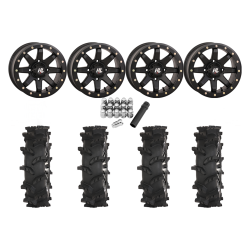 High Lifter Outlaw Max 32x10-15 on High Lifter HL9 Matte Black Beadlock Wheels High Lifter Outlaw Max 32x10-15 on High Lifter HL9 Matte Black Beadlock Wheels